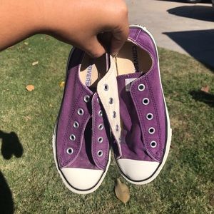 Purple converse